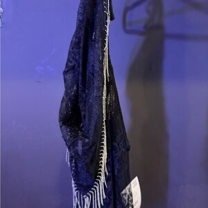 Zara Rhinestone Lace Crop Top